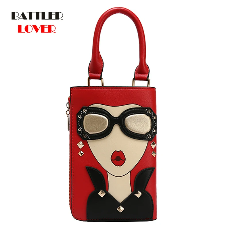 Fashion Small Crossbody Bag for Women 2021 Shoulder Chain Bags Pureses and Handbags Luxury Designer Character Party Clutch Flaps