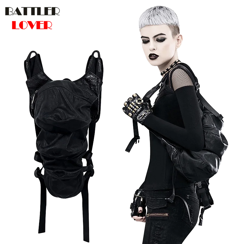 2019 New Womens Soft Backpack Women Bagpack Moto Biker Bag Mujer Femme Bag Lady Riding PU Leather Backpacks Hiking Message Bag